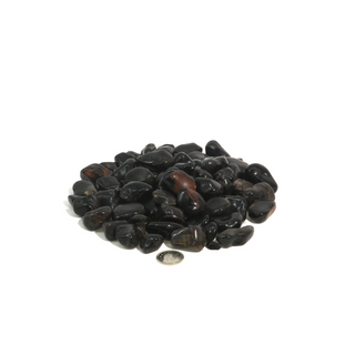 Black Onyx Tumbled Stones - Brazil    from Stonebridge Imports