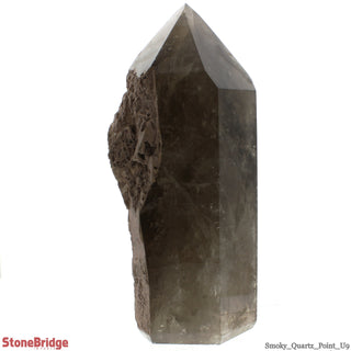 Smoky Quartz Cut Base, Polished Point Tower U#9 - 15 3/4" from The Rock Space