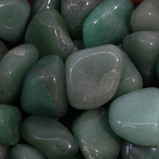 Green Aventurine Tumbled Stones - Brazil from The Rock Space