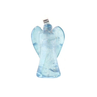 Aqua Aura Angel - 925 Silver Pendant from The Rock Space