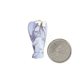 Lavender Aura Angel - 925 Silver Pendant from The Rock Space