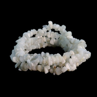 Moonstone White Chip Strands - 5mm to 8mm from The Rock Space