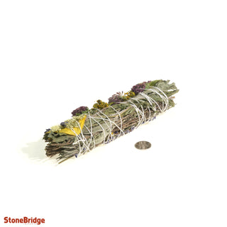 FLOWER POWER!!! Lavender/ Sage Cleansing Stick - Local & Organic - 3 Pack from The Rock Space
