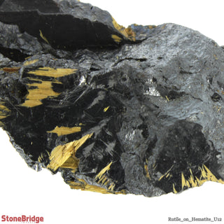 Rutile On Hematite U#12 from The Rock Space