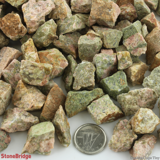 Unakite Chips - Tiny from The Rock Space