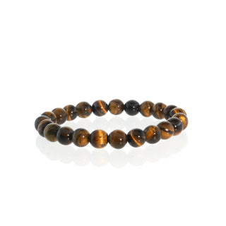 Gold Tiger's Eye Bead Bracelet from The Rock Space
