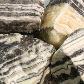 Zebra Onyx Chips from The Rock Space
