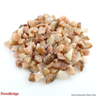 Red Aventurine Chips - Tiny from The Rock Space