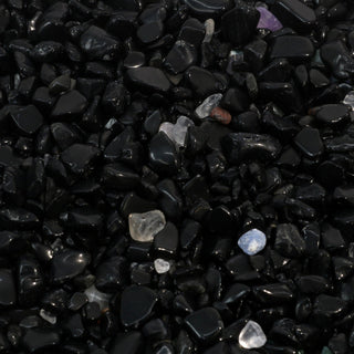 Obsidian Black Tumbled - Assorted Tiny from The Rock Space
