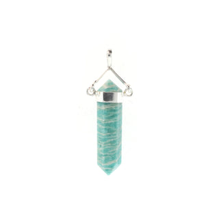 Amazonite Double Terminated Swivel - 925 Silver Pendant from The Rock Space