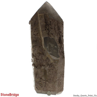 Smoky Quartz Cut Base, Polished Point Tower U#9 - 15 3/4" from The Rock Space