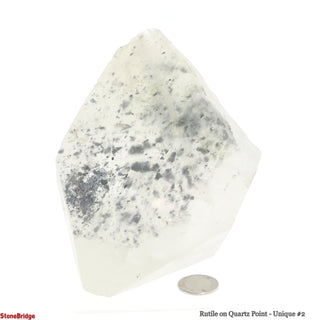 Rutile on Quartz Point U#2 - 6 1/4" from The Rock Space