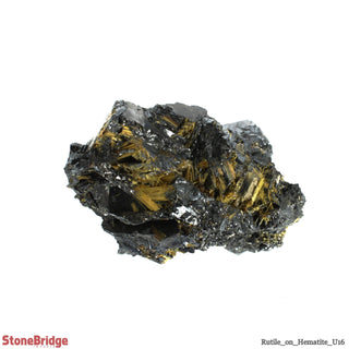 Rutile On Hematite U#16 from The Rock Space