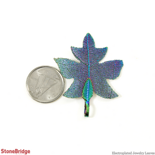 Electroplated Jewelry Leaves - Type #8 - Rainbow from The Rock Space