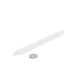 Selenite Pointed Massage Wand - 6" from The Rock Space