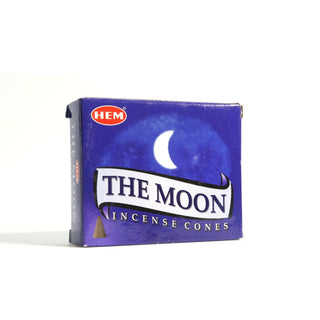The Moon Hem Incense Cones - 10 Pack from The Rock Space
