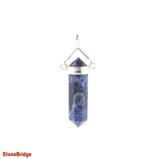 Sodalite Double Terminated Swivel - 925 Silver Pendant from The Rock Space