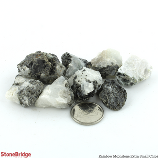 Moonstone Rainbow Chips - Extra Small from The Rock Space