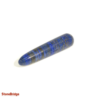 Lapis Lazuli A Rounded Massage Wand - Extra Large #3 - 5 1/4 to 7" from The Rock Space