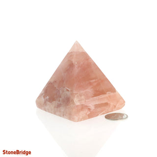 Calcite Rose Pyramid MD4 from The Rock Space