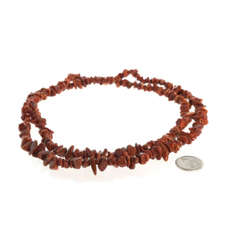 Goldstone Brown Chip Strands - 5mm to 8mm from The Rock Space