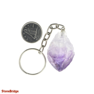 Keychain - Amethyst Point from The Rock Space