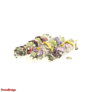 FLOWER POWER!!! Lavender/ Sage Cleansing Stick - Local & Organic - 3 Pack from The Rock Space