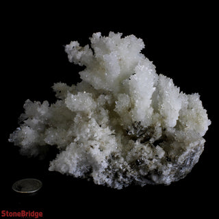 White Calcite Cluster #1 from The Rock Space