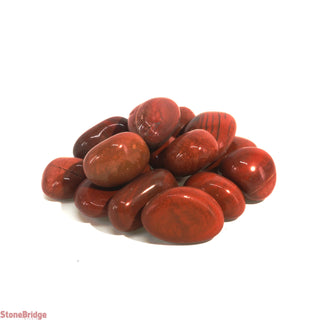 Red Jasper Tumbled Stones - India from The Rock Space
