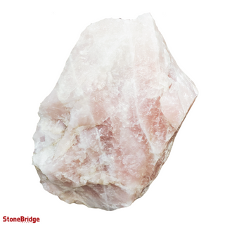 Rose Quartz Boulder U#9 - 79lbs from The Rock Space