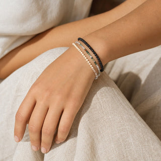 Indian Agate Bracelet - 2-3mm from Stonebridge Imports