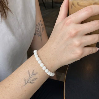 Jade Bead Bracelet from The Rock Space