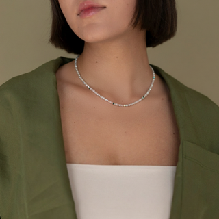 Labradorite Bead Necklace - 2-3mm from Stonebridge Imports