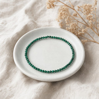 Malachite Bracelet - 2-3mm from Stonebridge Imports