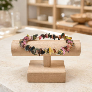 Multi Colour Tourmaline Chip Bracelet from Stonebridge Imports