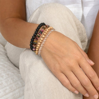 Multi Colour Tourmaline Chip Bracelet from Stonebridge Imports