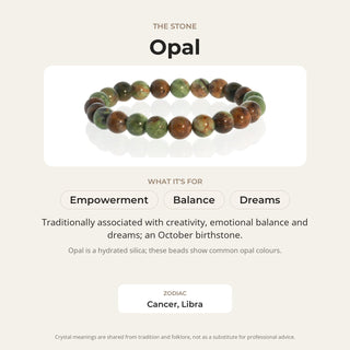Opal Bead Bracelet from The Rock Space