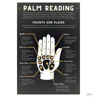 QuickStudy Guide 2.0 - Palm Reading (PDF File) from The Rock Space