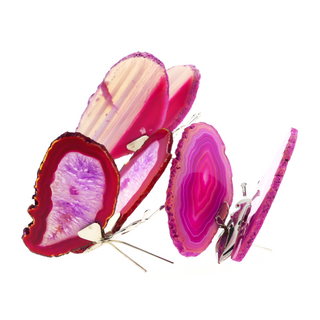 Agate Slice Butterfly    from Stonebridge Imports