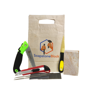 Soapstone Carving Kit - Intermediate Unassembled from Stonebridge Imports