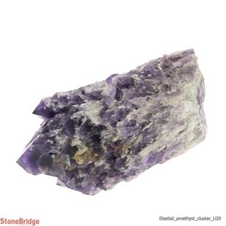 Amethyst Elestial Quartz Cluster U#20" - 7 3/4" from The Rock Space