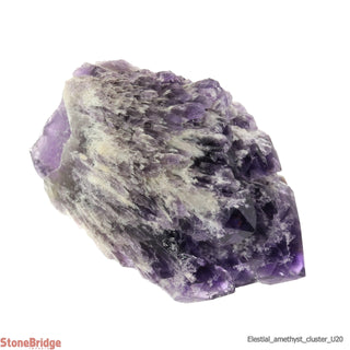 Amethyst Elestial Quartz Cluster U#20" - 7 3/4" from The Rock Space