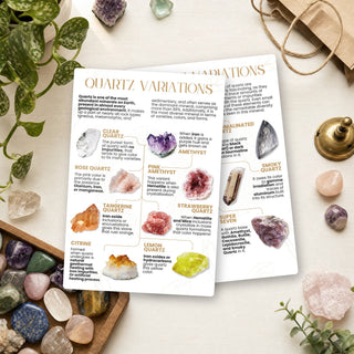 QuickStudy Guide 2.0 - Quartz Variations (PDF File) from The Rock Space