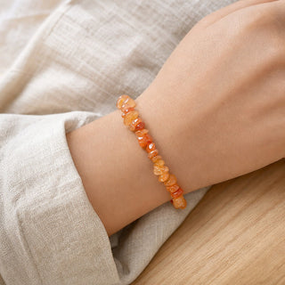 Red Aventurine Chip Bracelet from Stonebridge Imports