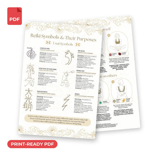 QuickStudy Guide 2.0 - Reiki (PDF File) from The Rock Space