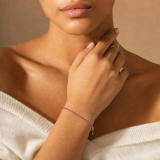Ruby Bracelet - 2-3mm from Stonebridge Imports