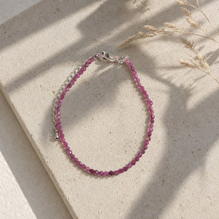 Ruby Bracelet - 2-3mm from Stonebridge Imports