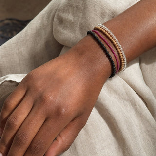 Ruby Bracelet - 2-3mm from Stonebridge Imports