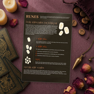 QuickStudy Guide 2.0 - Runes (PDF File) from Stonebridge Imports