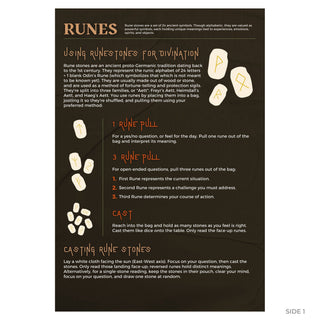 QuickStudy Guide 2.0 - Runes (PDF File) from Stonebridge Imports